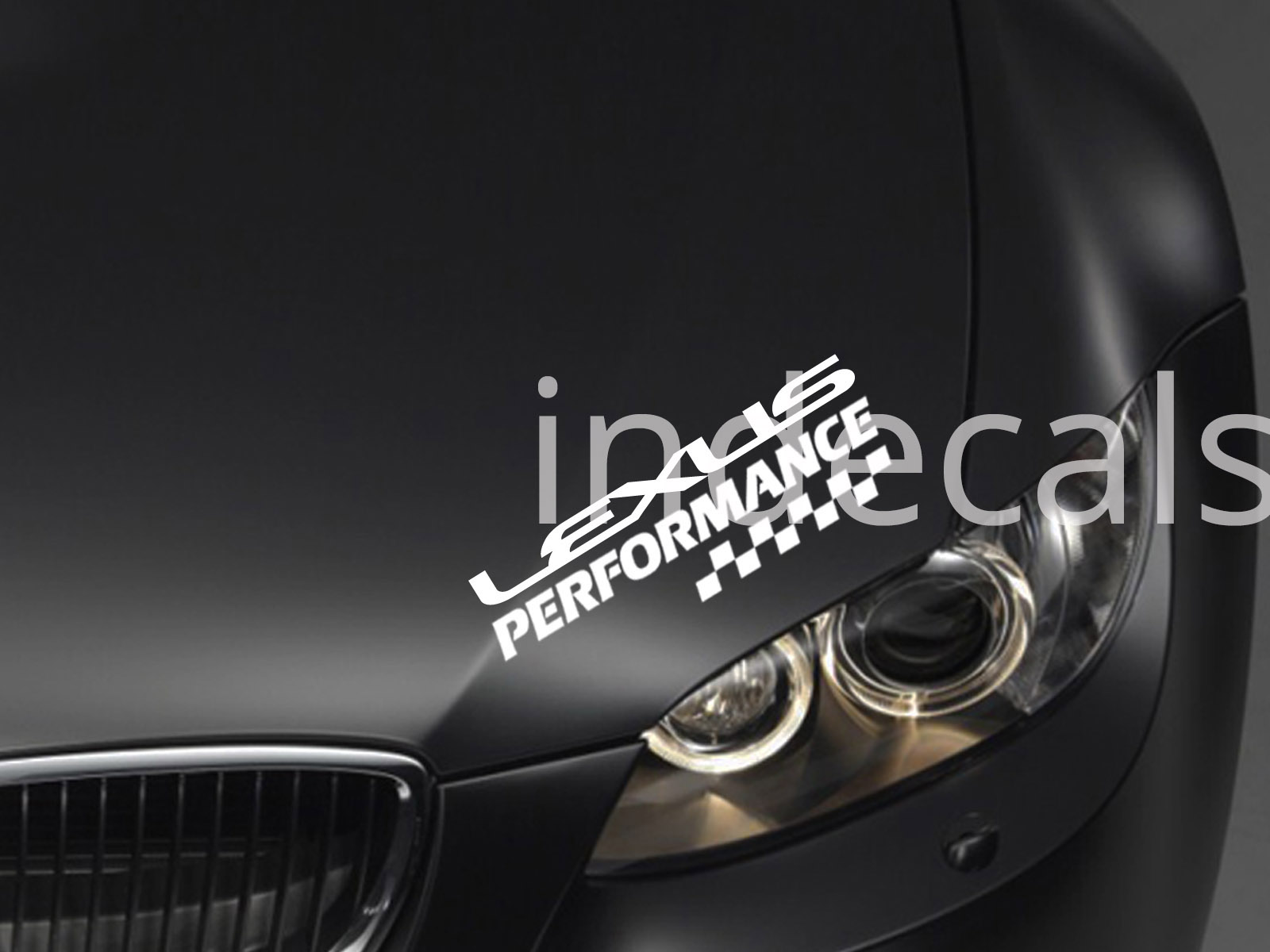 1 x Lexus Performance Sticker for Eyebrow - White