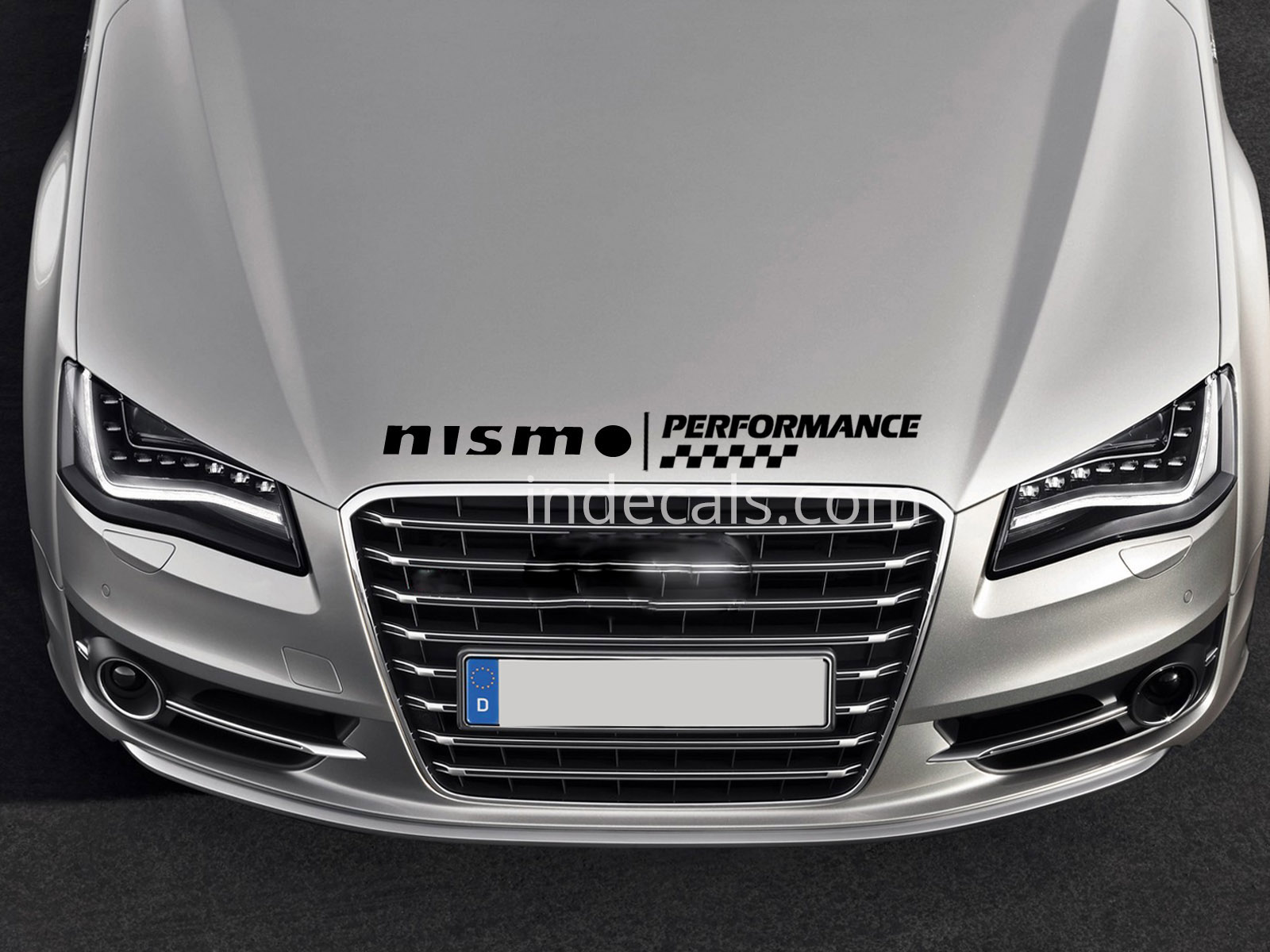 1 x Nismo Performance Sticker for Bonnet - Black