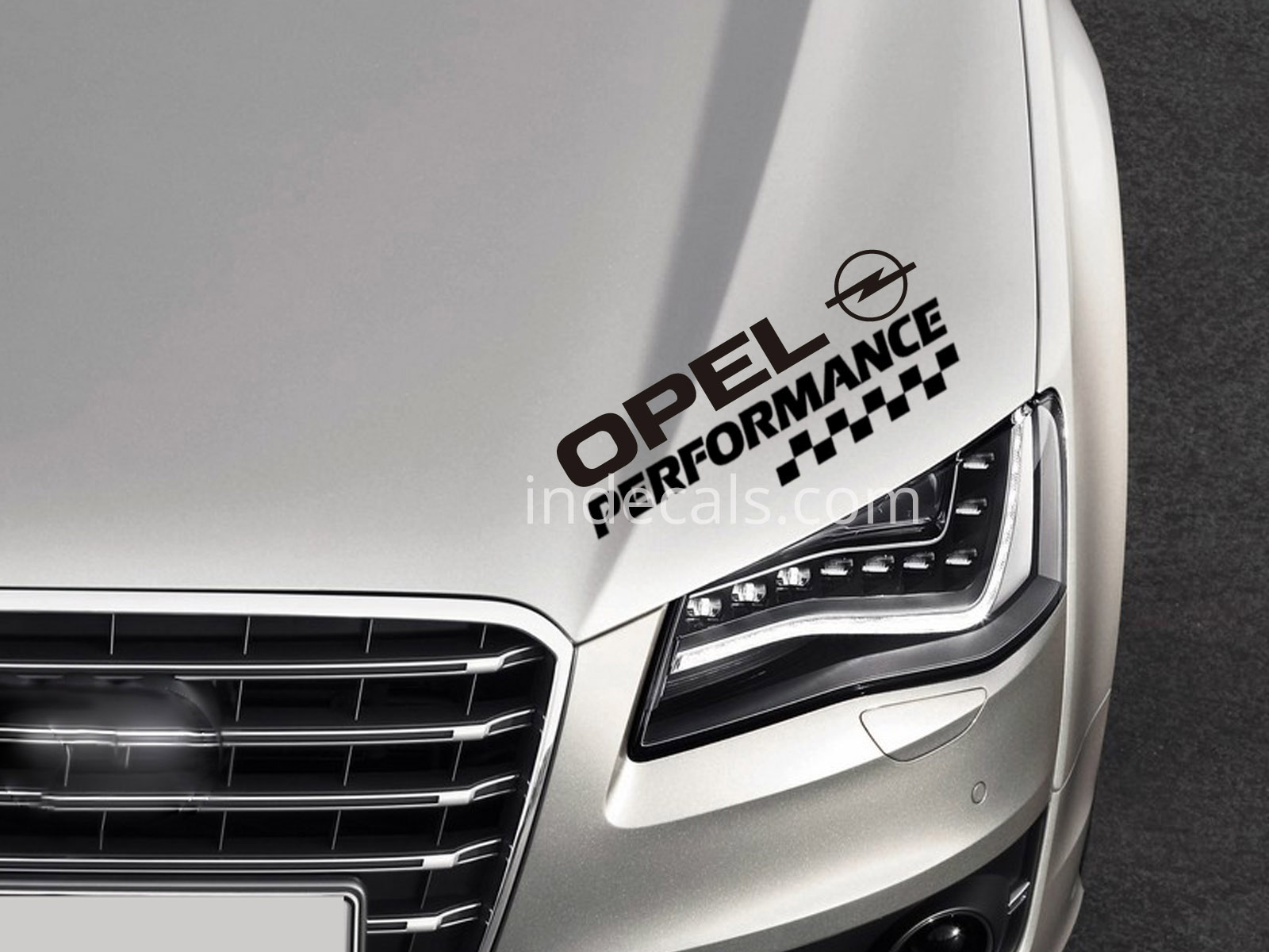 1 x Opel Performance Sticker - Black