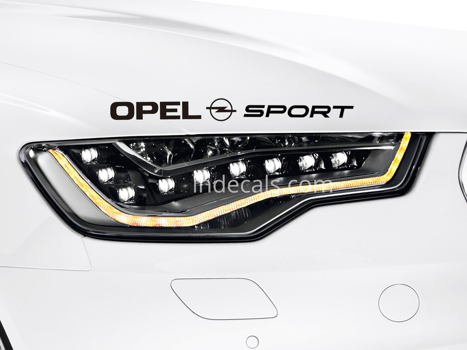 1 x Opel Sport Sticker - Black