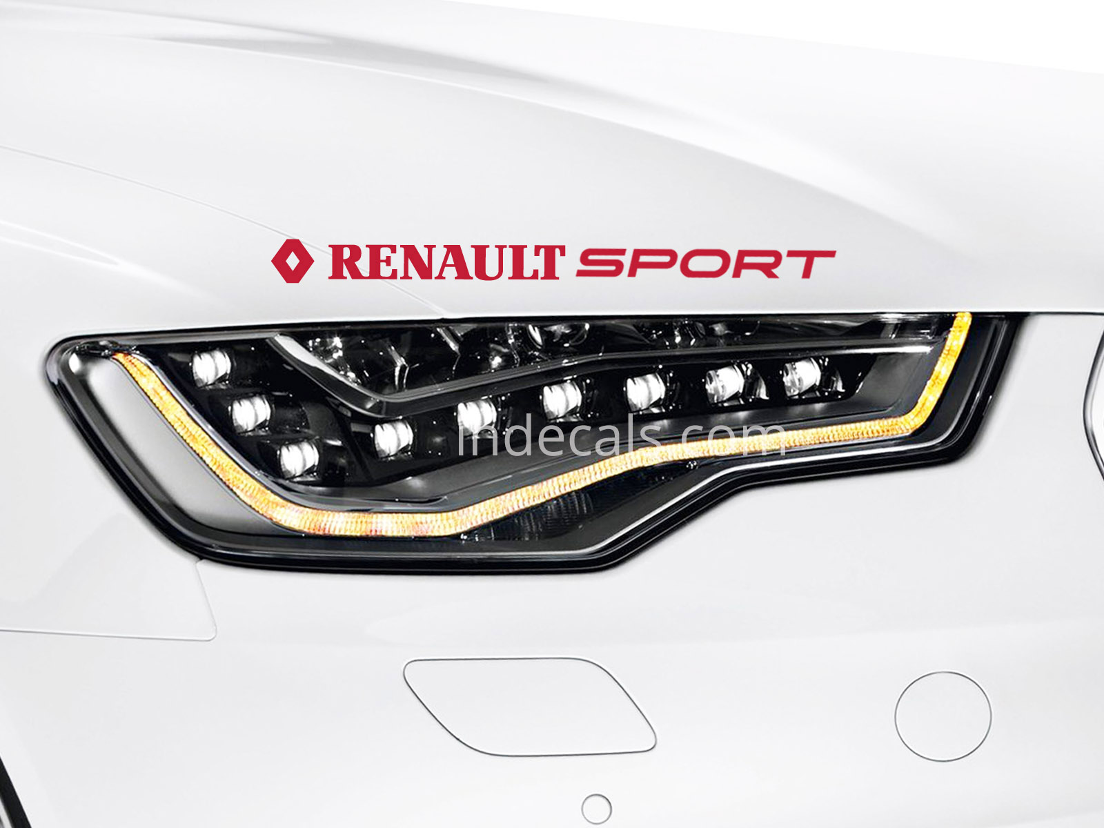 1 x Renault Sport Sticker - Red