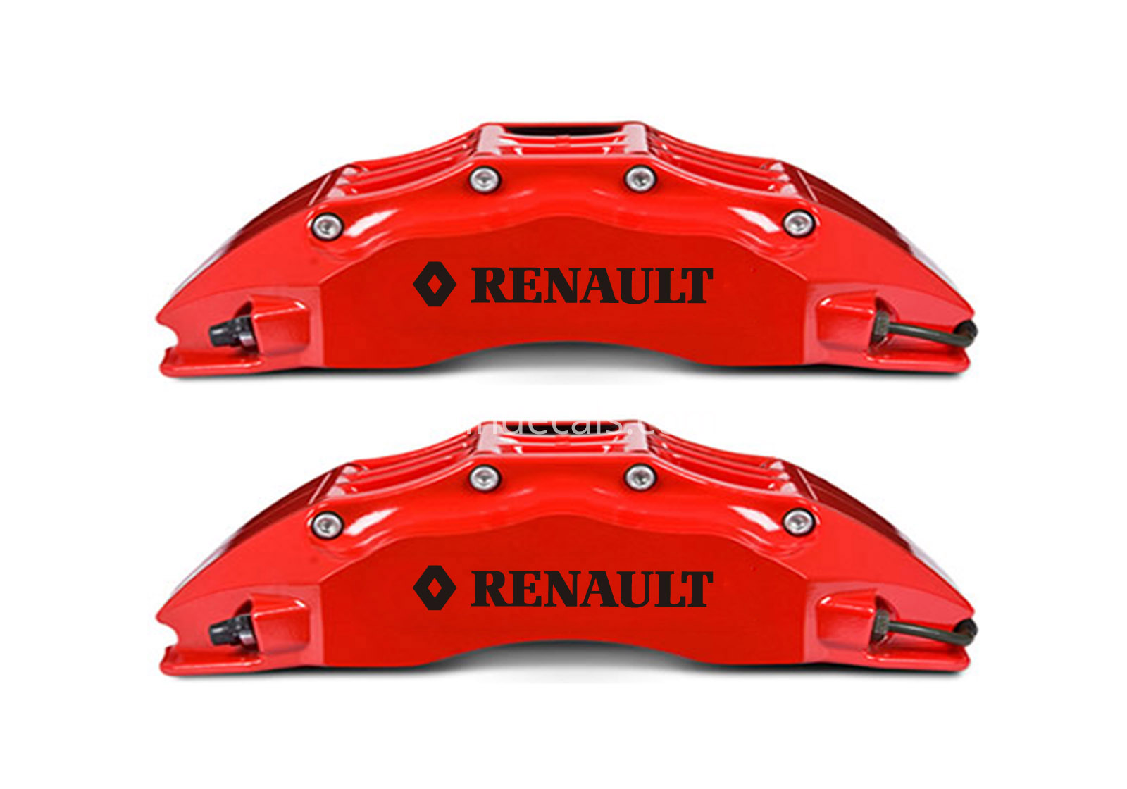 6 x Renault Stickers for Brakes - Black