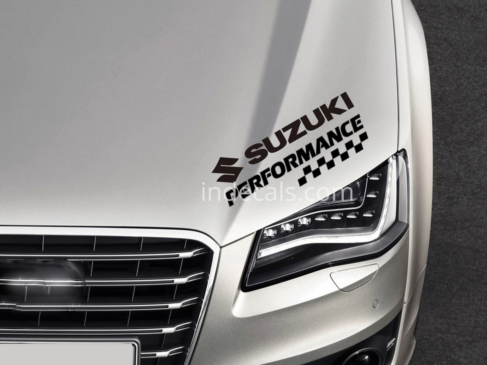 1 x Suzuki Performance Sticker - Black