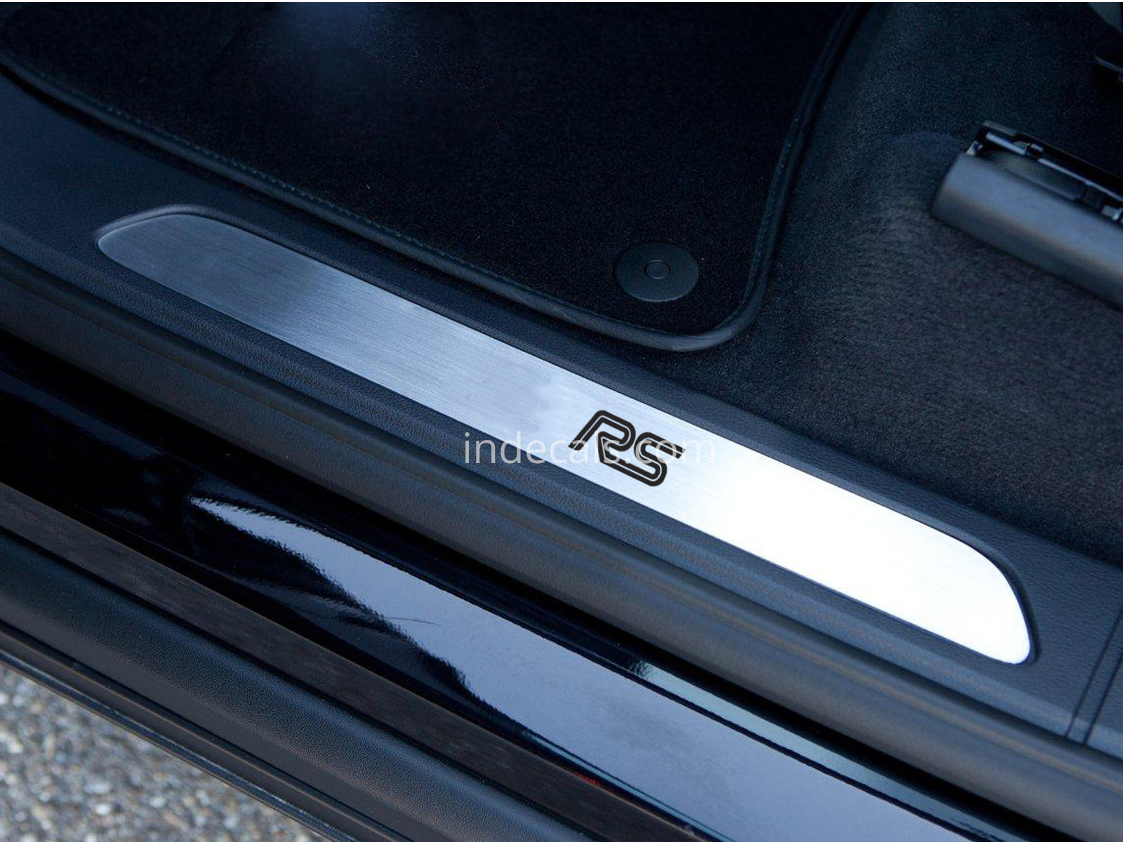 6 x Ford RS Stickers for Door Sills - Black