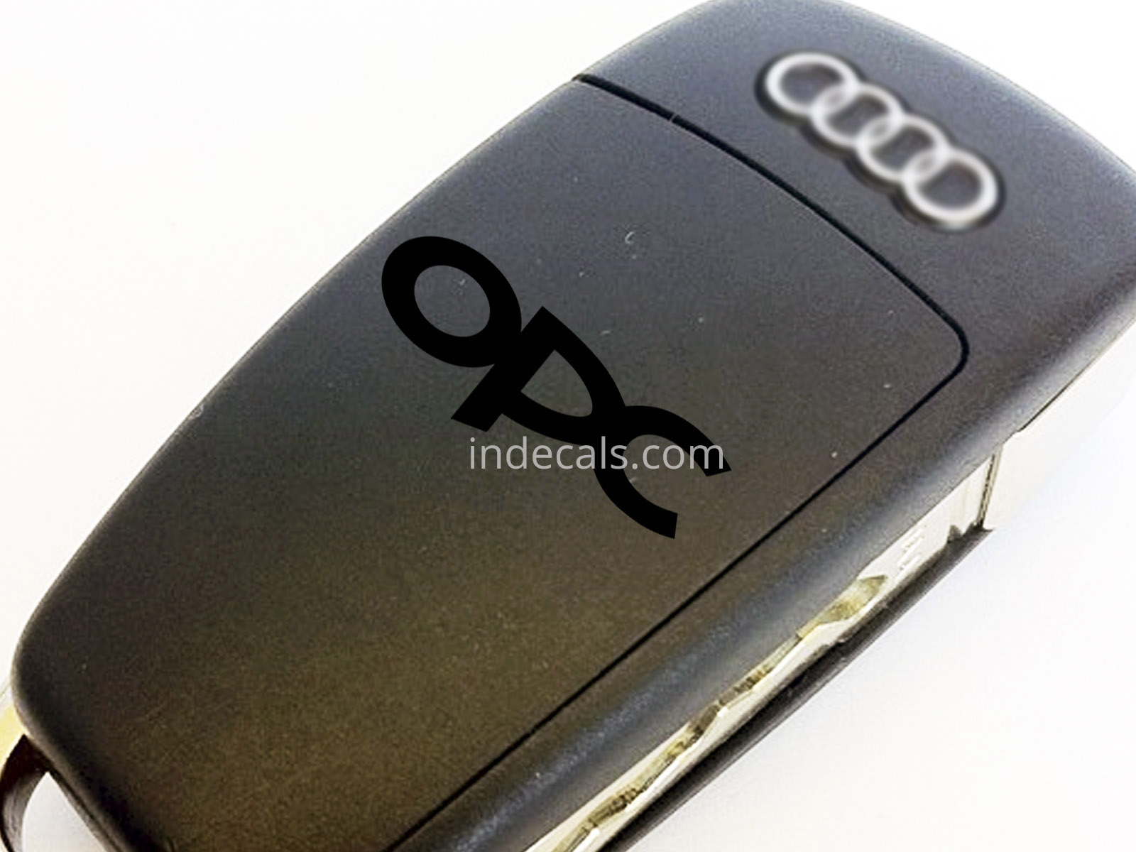 3 x Opel OPC Stickers for Key - Black