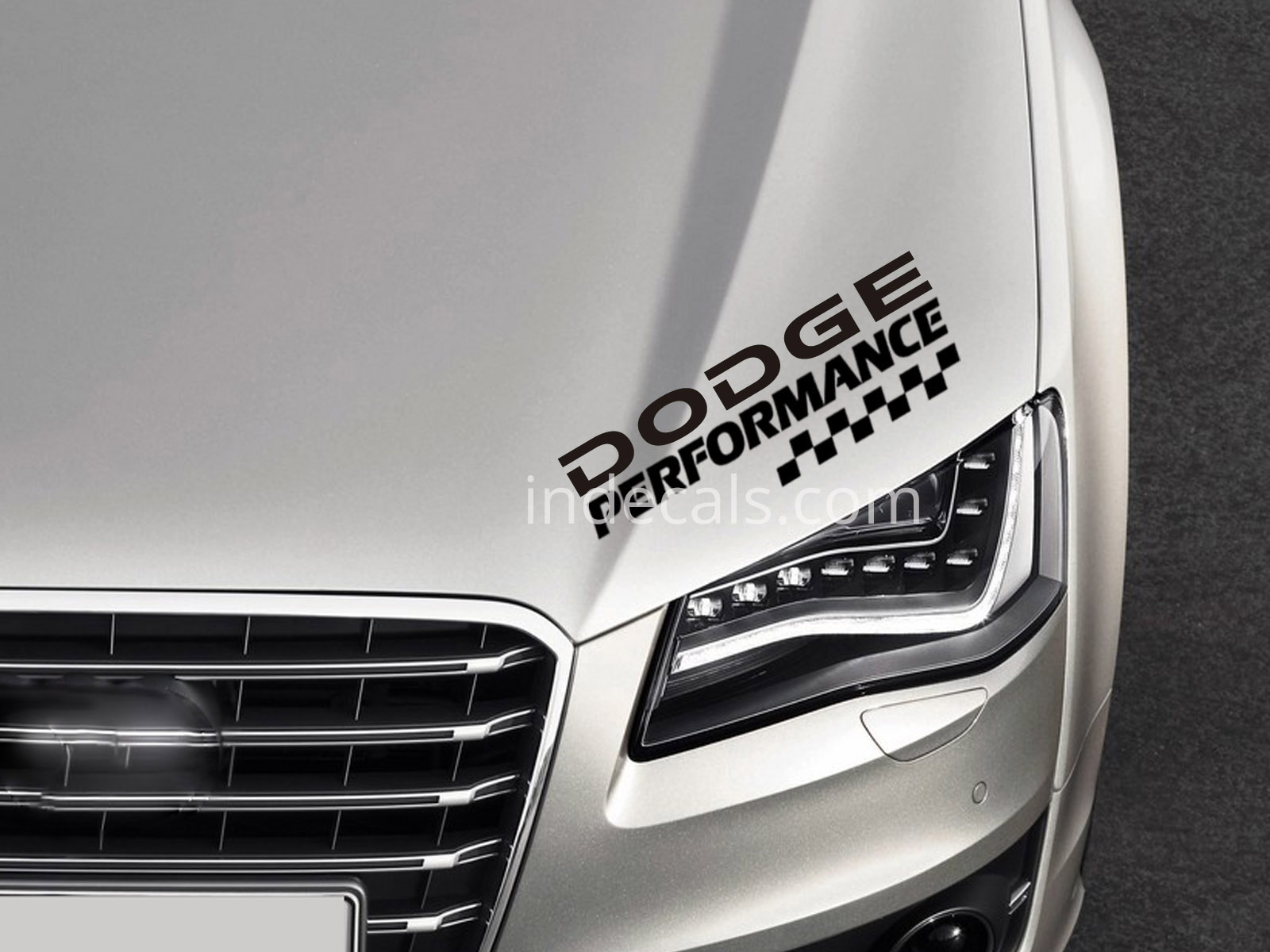 1 x Dodge Performance Sticker - Black