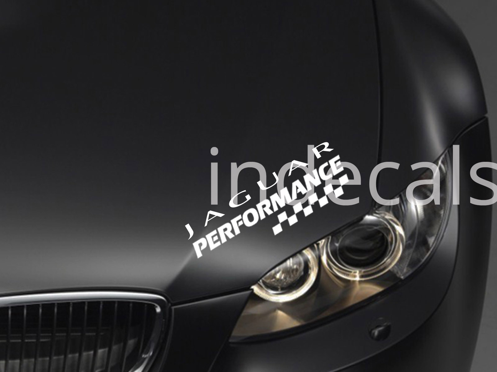 1 x Jaguar Performance Sticker for Eyebrow - White