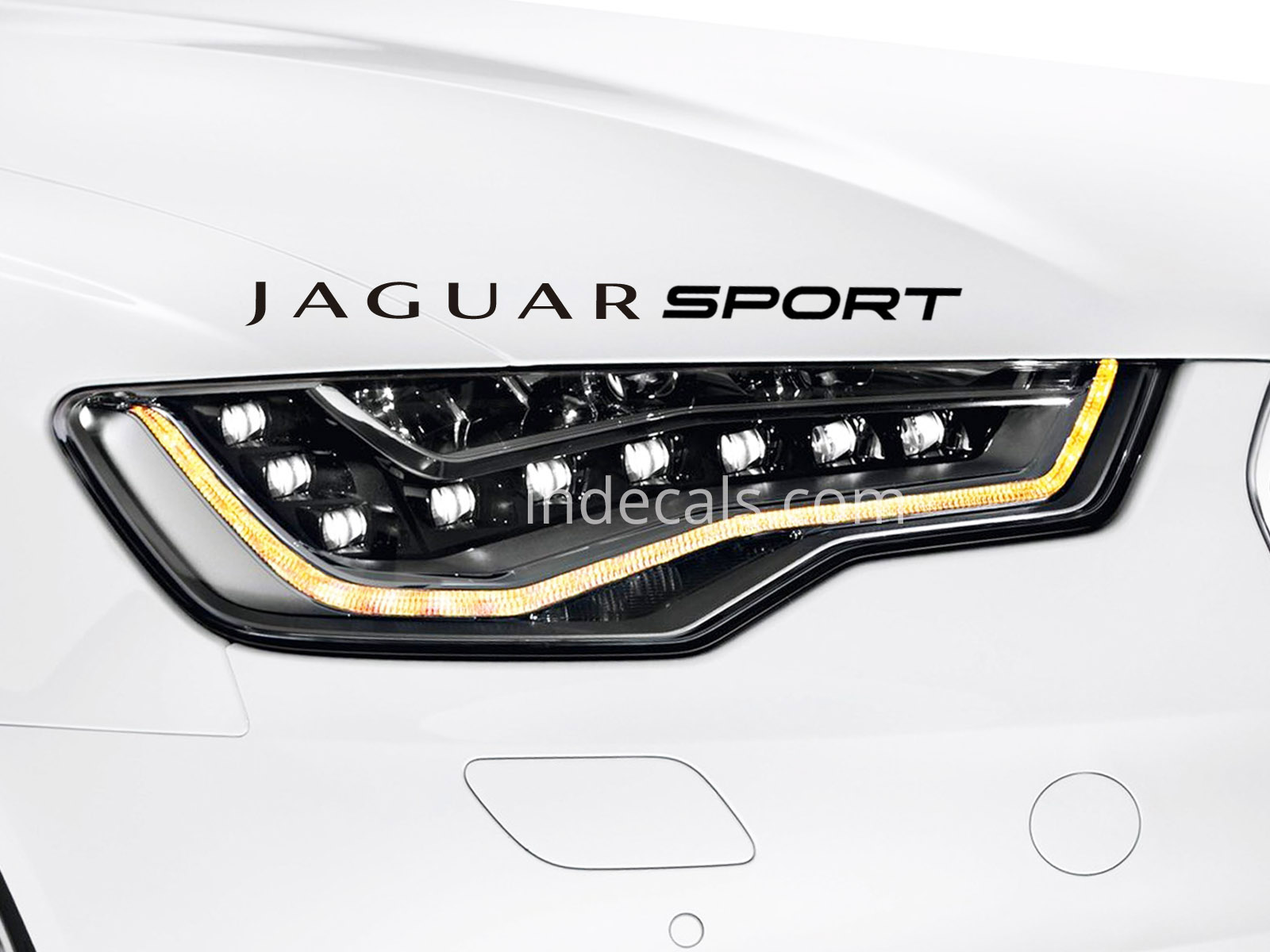 1 x Jaguar Sport Sticker - Black