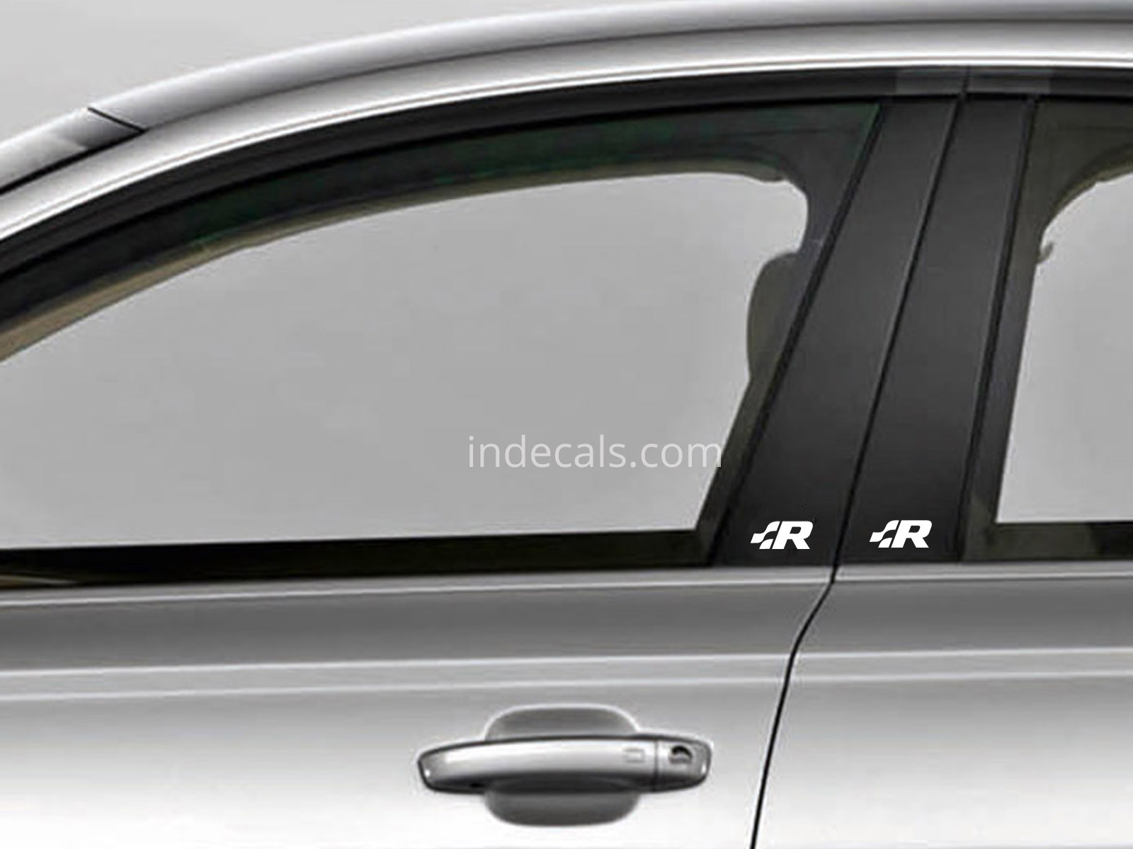 2 x Volkswagen Racing stickers for Window Trim